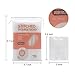Mermaid Double-Deck Makeup Cotton pads Facial Cleansing Pads Cotton Puff 100% Pure Cotton Unbleached breathable Makeup Remover Accessories Tools 60x50mm 100pcs
