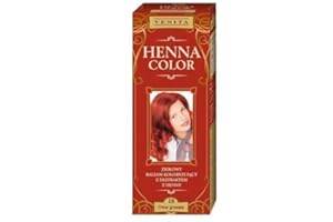 ‎VENITA Henna Color 10 Granat Haarbalsam Haarfarbe Farbeffekt Naturhaarfärbemittel Henne Öko