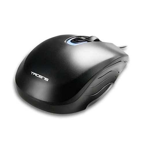 Tacens Anima AM1 - Ratón para ordenador (2000 DPI, sensor óptico profesional, ambidiestro) color negro