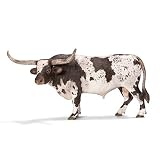 Educativos y versátiles Schleich - Toro Tejano Longhorn, Figura (13721)
