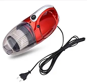 Gokich Portable Handheld Car Electric Dust Dry Cleaning Multipurpose Vacuum Cleaner - Red- Set Of 1