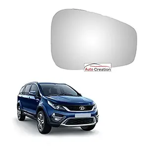 Auto Creation - Right Side View Mirror Glass for Tata Hexa 2017-2021 Model (Non Heated)