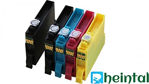 Rheintal – 10 Ersatz Chip Patronen kompatibel zu Epson 16XL, T1631, T1632, T1633, T1634, T1636 - 2