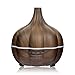 Produktbild Aroma Diffuser,400ml Mondeer Luftbefeuchter Ultraschall Öl Diffusor Ätherische Öle Luftbefeuchter Holzmaserung Duftspender mit 7 Farben LED für zuhause, Yoga, Büro, SPA, Schlafzimmer