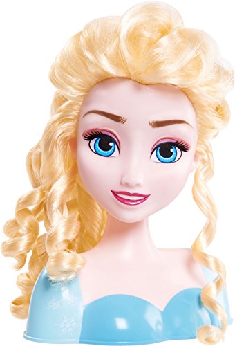 Imagen 6 de Disney Frozen - Busto peinable de Elsa con accesorios (IMC Toys 16149)