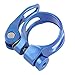 Produktbild sourcingmap® Autorisiert LF 34,9 mm Schnell Freilassen Berg Fahrrad Sitz Post Clamp Blau