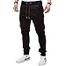Produktbild ODRD Männer Jogging Hosen Mode Männer Sport Reine Farbe Verband beiläufige lose Jogginghose Drawstring Hose Herren Yoga Pants Yogahosen Laufhose Sweathose Trainingshose Outdoor Sport