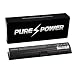 Produktbild PUREPOWER® Laptop Akku für HP Pavilion dv2375ea (10.8V, 4400 mAh, schwarz, 6 Zellen)