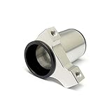  KM-Racing K8 Aluminium Mittelwellenbock inkl. Lagerschale (silber)