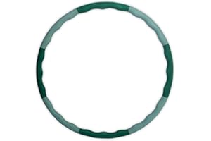 Elli Hoop® - DAS ORIGINAL - Hula Hoop Reifen, Gymnastikreifen zum Abnehmen, Fitness für Anfänger [0,75-2,2 kg]