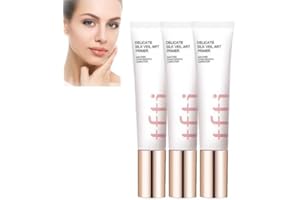 ORGRUL Tfit Correttore Tfit Delicate Silk Veil Art Primer, Skin Pore Cover Smooth Corrector, Delicate Silk Veil Art Primer Skin Pore Cover Smooth Corrector, Concealing Tonone Up Primer (3PC)