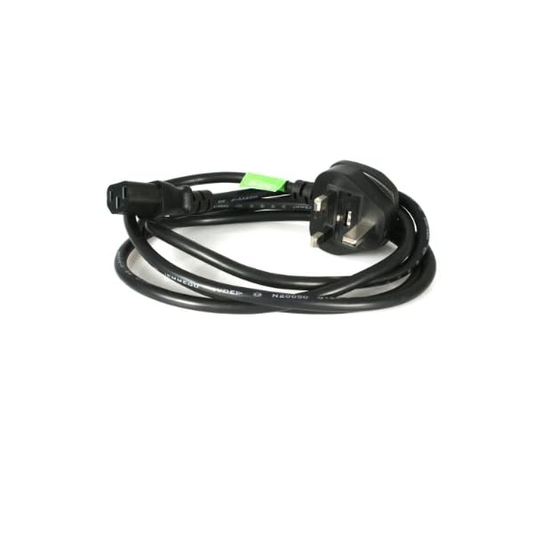 StarTech.com 3m UK Computer 3 Pin Mains Lead Power Cord - Image 3