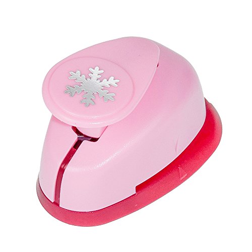 efco 1790059 Stanzer S, Schneeflocke Motivstanzer, Kern: Metall, Pink, 6 x 4 x 4,5 cm