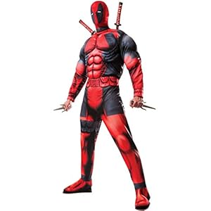 Disfraz adulto deluxe Deadpool