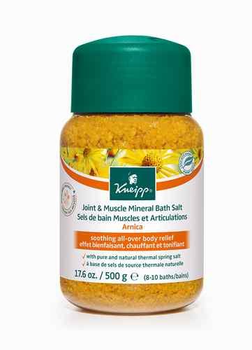 Kneipp JOINT & MUSCLE MINERAL BATH SALT All Over Body Relief ARNICA 500g