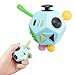 Price comparison product image Fidget Toys Cube Stress Relief Toys Anxiety Relief Toys, JIM’S STORE 12 Sides Decompression Cube Anxiety Attention Toy Sensory Finger Toy for Adults and Children (Blue)