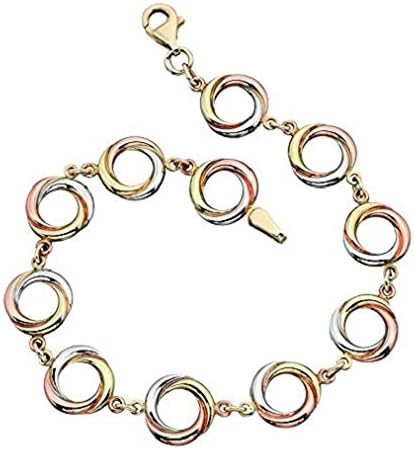 Triple Gold Russian Ring Style Bracelet