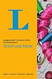 Langenscheidt Praxiswörterbuch Textil und Mode: Englisch-Deutsch-Französisch-Italienisch (Langenscheidt Praxiswörterbücher) by 