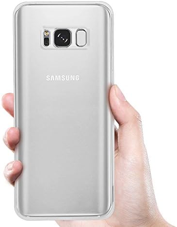 Galaxy S8 Plus case , ikalula Galaxy S8 Plus cover Ultra Thin Slim Crystal Clear Soft Gel Silicone TPU [Drop Protection] Bumper Case [Anti-Scratch] Protective Case Cover for Samsung Galaxy S8 Plus - Transparent