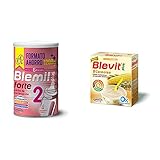 A partir del 6º mes de edad Blemil Plus Forte 2, Leche de continuación para bebé - Pack de 2 x 1200 g - Total: 2400 g + Blevit Plus 8 Cereales para bebé - Pack de 2 x 500 g - Total: 1000 g