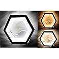 kinis Acrylic Led Lamp for Wall/Led Wall Light/Led Wall Lamp/Led Wall Scone to Décor Your Home/Living Room,Hexagon Shape,5 Watt,Yellow,White&Natural White