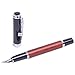 Produktbild Jinhao 8812 Füllfederhalter Füllhalter Füllfederhalter, rot PEN SET für Guide Force Classic Füllfederhalter Tinte Konverter