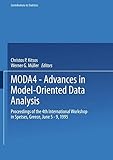 Image de Moda4-Advances in Model-Oriented Data Analysis,