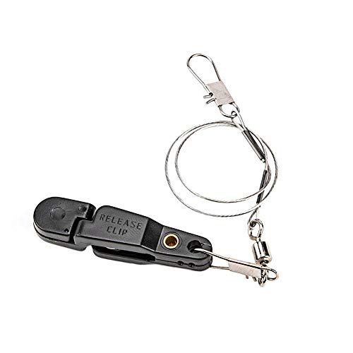 Preisvergleich Produktbild prettyGood7 T006-2 Schwarze Kunststoff-Schnappverschluss Outrigger Downrigger Power Grip