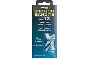 Drennan Method Bandits Carp Feeder 3.5" Hooklengths