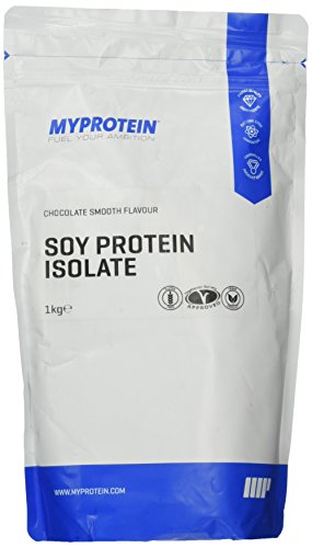Myprotein Soy Protein Isolate Chocolate Smooth, 1er Pack (1 x 1 kg)