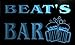 Produktbild w055009-b BEAT Name Home Bar Pub Beer Mugs Cheers Neon Light Sign Barlicht Neonlicht Lichtwerbung