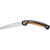 Fiskars SW69 Plus Katlanır Testere, Siyah/Turuncu, 21 cm Uzunluk
