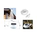 Produktbild 3 LED Solar Sonnenenergie Solarbetrieben Outdoor Lampe Leuchtung Licht Beleuchtung Hölle Rinne Zaun Garten Hof Abzugsrinne Gosse Weiß