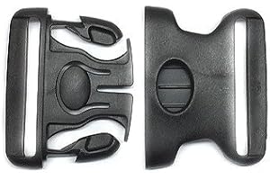 VEGA HOLSTER Fibbia in polimero nero H 5