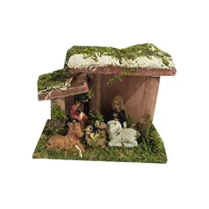 Salvus APP SOLUTIONS Marble Nativity Figurine Set, 12.5 x 5.5 x 9.5 cm, Multicolour