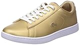 Lacoste Carnaby EVO 118 1 SPW, Zapatillas para Mujer, Dorado (Or Gld/Wht), 38 EU