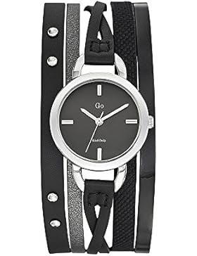 Go Girl Only Damen-Armbanduhr 698527 Analog Quarz Schwarz 698527