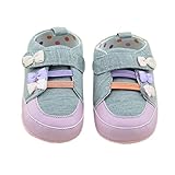 Koly Baby Stitching Bowknot Anti-Slip Soft Toddler Shoes