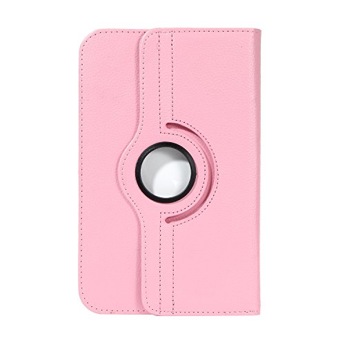 Universal Rotation Tasche für Tablet Modelle in 7, 8 oder 10 Zoll Größe Case Schutz Hülle Cover (7 Zoll, Rosa) - 4