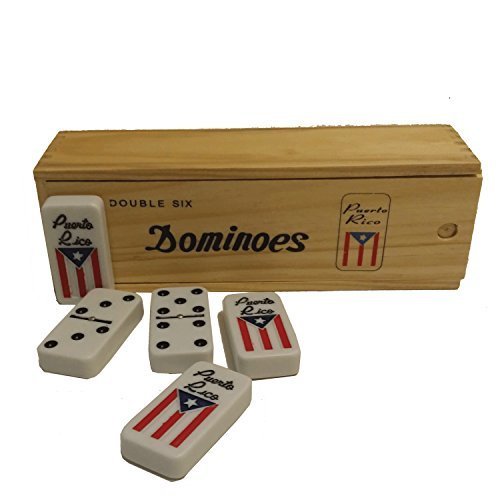 Preisvergleich Produktbild Puerto Rico Domino Set Flag (Bandera) by Domino Bandera