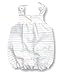 Pomme Framboise Paris Tuileries White Bubble, Short sets, Babies, 1-3 months