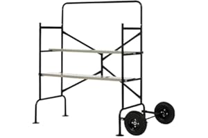 OSE Echafaudage roulant avec garde-corps pliable et ajustable - EasyWork