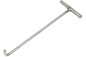 RALONDBEY Schachthaken Schachtdeckelheber Schwerlast Hebehaken Schachtabdeckung Haken Heben Schachtabdeckung Abflussabdeckung Haken