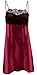 Produktbild Lady-Mode Nachthemd - Negligee aus Satin Ismena (XS - 2XL) (2XL, Bordeaux)