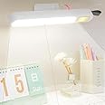 Gesto Magnetic Recharbale Desk Lamp – 3 Color Under Cabinet Light with Adjustable Brightness | Desk Light for Office Table,Study Table Lamp for Students | Battery Operated Reading Lights