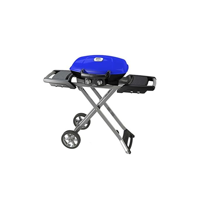 Napoleon Travel Q Mit Wagen Gasgrill Tq285x Bl In Blau