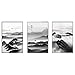 Produktbild Schwarzweiss-Landschaftsmalerei-moderne Segeltuch-Wand-Malerei-Rahmen-Kunst-Kunst-Kunst-Malerei,40 * 60CM