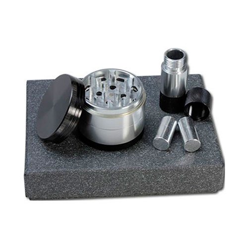 Molinillo y Prensador de Black Leaf 4 unidades Set de regalo Pack de regalo Gift Box - PatchouliWorld