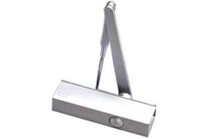 Basi 1720-0202 Dorma TS 73V Ferme-porte sans ressort standard pour portes coupe-feu et anti-fumée Argent Taille 2-4