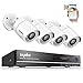 Produktbild SANNCE CCTV 720P Video Überwachungssystem 8CH HDMI 1080N HDMI DVR Recorder mit 4 Außen 720P Überwachungskamera Set ohne Festplatte, 20m IR Nachtsicht, Bewegung Alarm, Smartphone & PC Schnellzugriff